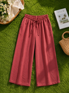 Alven Women's High Waist Wide Leg Trousers | Premium Black Casual Formal Pants
