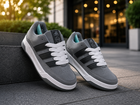 Men's Premium Casual Sneakers – Lightweight Lace-Up Shoes | White