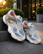 Men's Chunky Mesh Running Sneakers – Lightweight Casual Sports Shoes