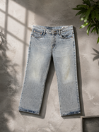 Men's Dark Wash Baggy Fit Denim Jeans – Classic Casual Cotton Denim