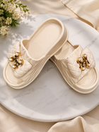 Girl's Premium Casual Clog Shoes with Metal Charm | Lightweight Comfort Slip-On Footwear