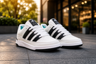 Men's Premium Casual Sneakers – Lightweight Lace-Up Shoes | White