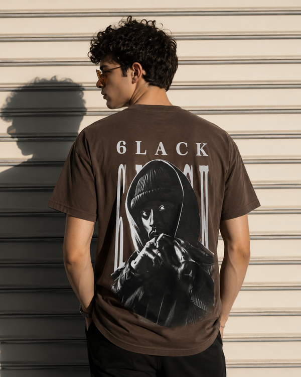 6 Lack Oversized T-Shirt for Men  | Premium Cotton Streetwear | Alven