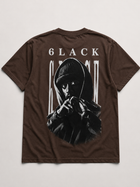 6 Lack Oversized T-Shirt for Men  | Premium Cotton Streetwear | Alven