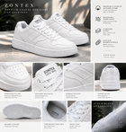 Men’s White Sneakers | Stylish Lace-Up Casual Shoes for Men | Trendy Everyday Footwear